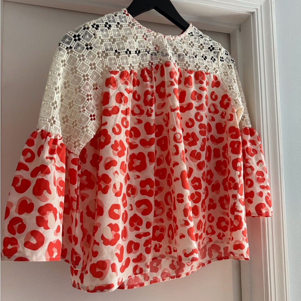 Michelle McDowell Summery Print Blouse